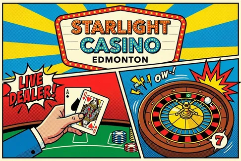 live dealer games at Starlight Casino Edmonton